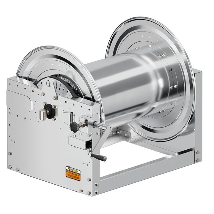 ECODORA 0E874001/3000 Χειροκίνητο καρούλι σωλήνα in ανοξείδωτος χάλυβα