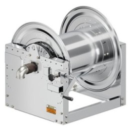 ECODORA 0E874001/4000 Χειροκίνητο καρούλι σωλήνα in ανοξείδωτος χάλυβα