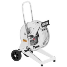 ECODORA 246544/30 Χειροκίνητο trolley mounted hose reel in ανοξείδωτος