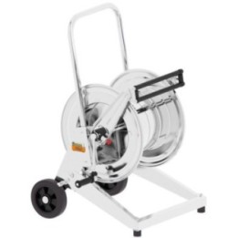 ECODORA 259565/25 Χειροκίνητο trolley-mounted hose reel in ανοξείδωτος