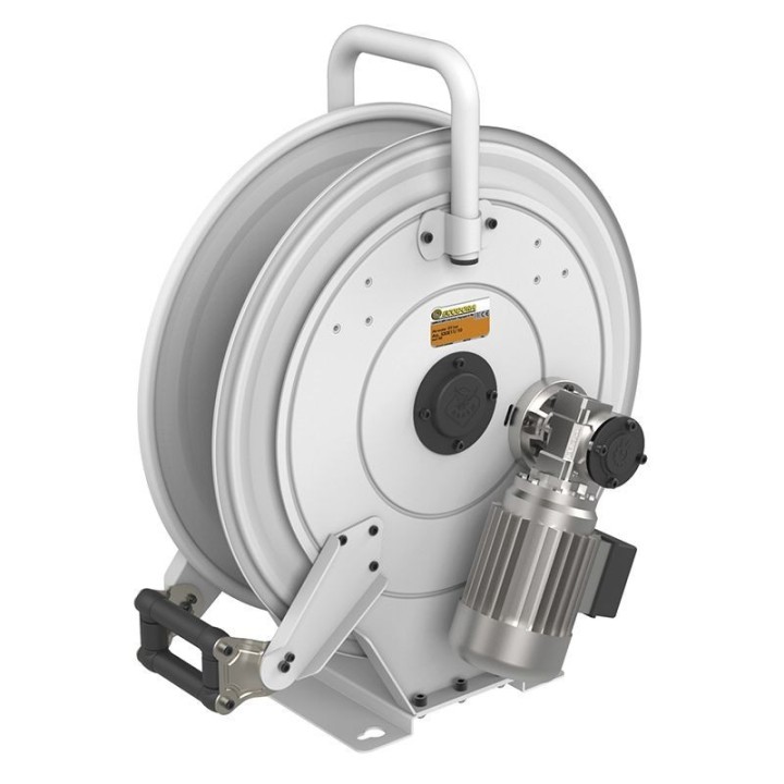 ECODORA 530E12/30 Hose reel με electric motorization 12 V DC in βαμμέν