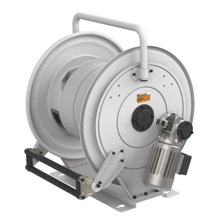 ECODORA 560E24/30 Hose reel με electric motorization 24 V DC in βαμμέν