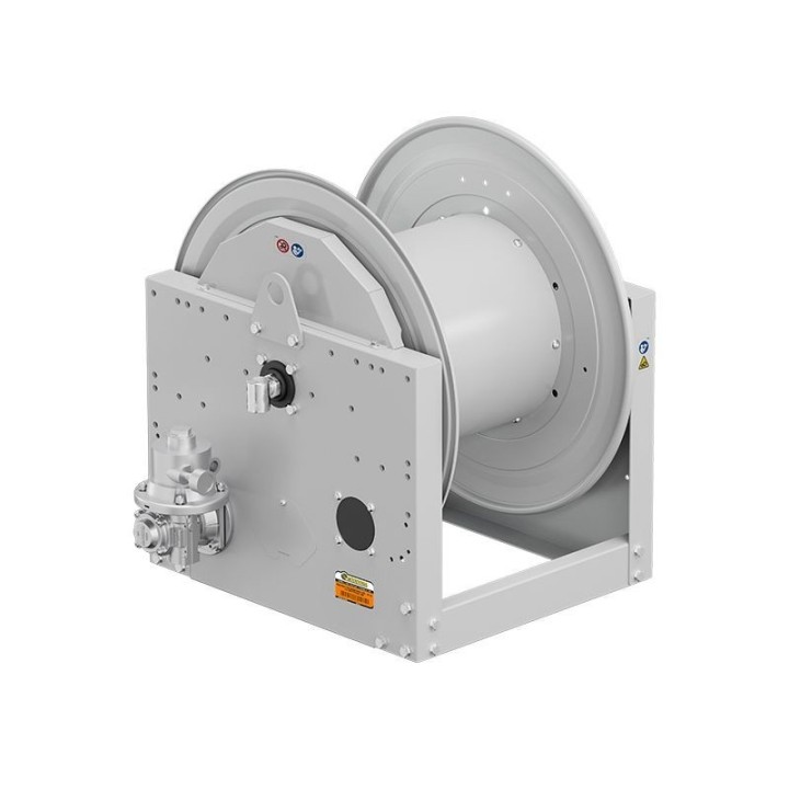 ECODORA 0E841901/3000 Hose reel με pneumatic motorization in βαμμένος