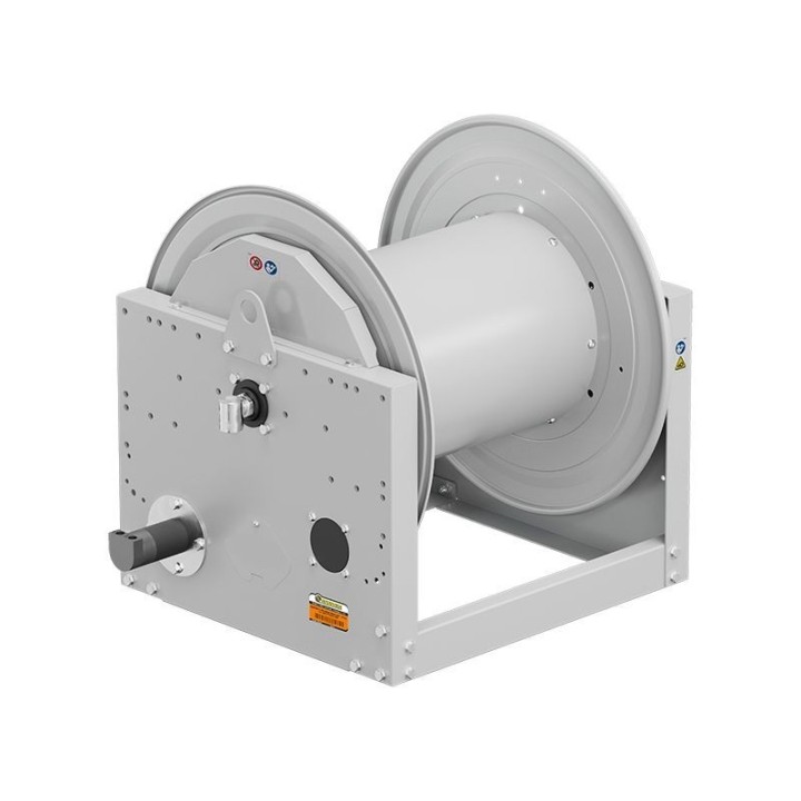 ECODORA 0E851801/3000 Hose reel με hydraulic motorization in βαμμένος