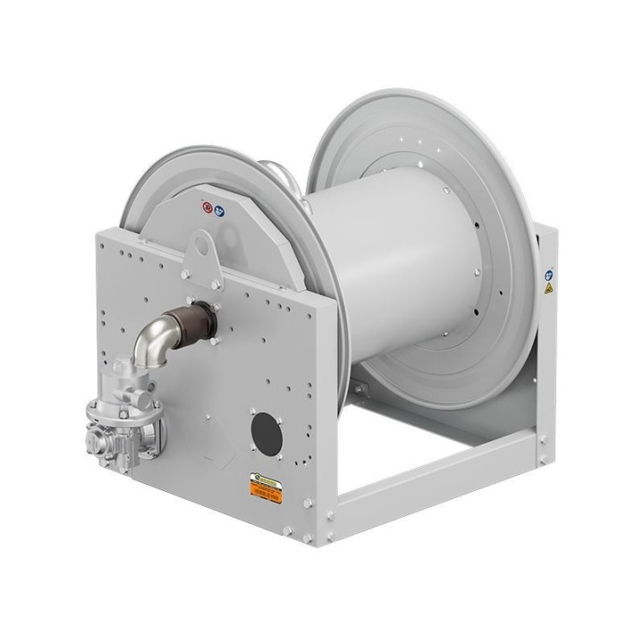 ECODORA 0E851901/2000 Hose reel με pneumatic motorization in βαμμένος