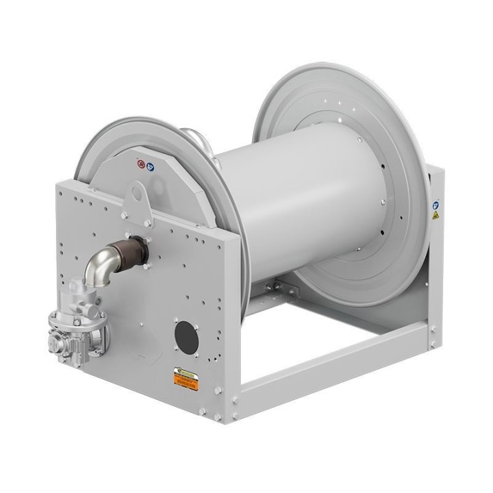 ECODORA 0E871901/2000 Hose reel με pneumatic motorization in βαμμένος
