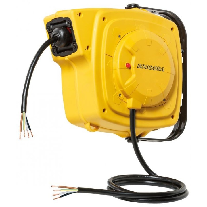 ECODORA 0E4510 Καρούλι καλωδίου 400 V 11 + 1 m 5G x 1 - H05 VV-F