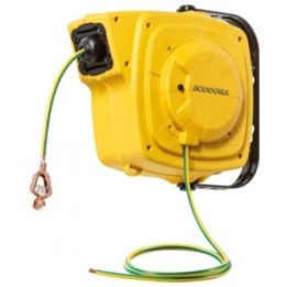 ECODORA 0E1161P Καρούλι καλωδίου σειράς 280 γείωσης με τσιμπίδα 100 A