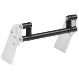 ECODORA 0E77/35575B Ανοιχτός οδηγός σωλήνα με βραχίονες, width 550 mm