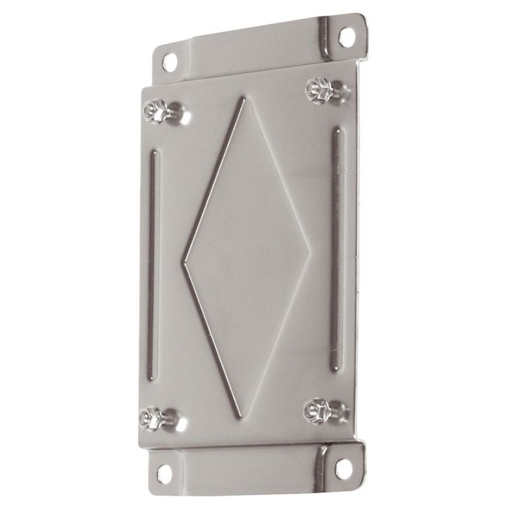 ECODORA 530/02 Ανοξείδωτος χάλυβας AISI 304 σταθερό wall βάση για inox