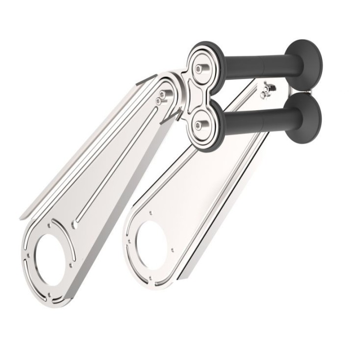 ECODORA 7544/01 Οδηγός σωλήνα με βραχίονες για inox καρούλια σωλήνα σε