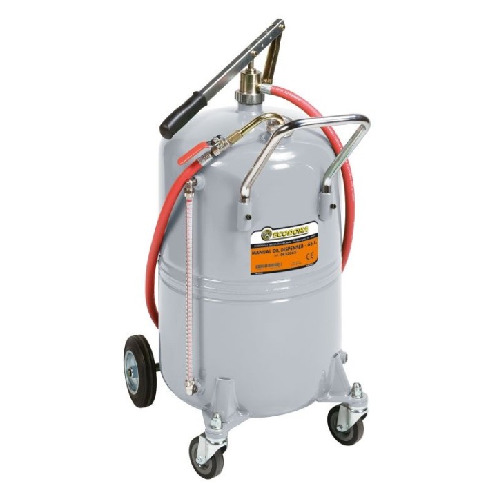 ECODORA 0E32065 Χειροκίνητος διανομέας λαδιού με double acting pump, 6