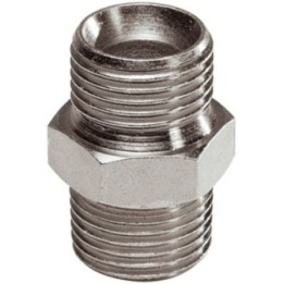 ECODORA 0E33133 Ανοξείδωτος χάλυβας AISI 316 nipple G 1/2" m x G 1" m