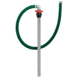 ECODORA 0E33424 Άκαμπτο inox AISI 304 σωλ. αναρρ. με Ø 34 mm και l AIS