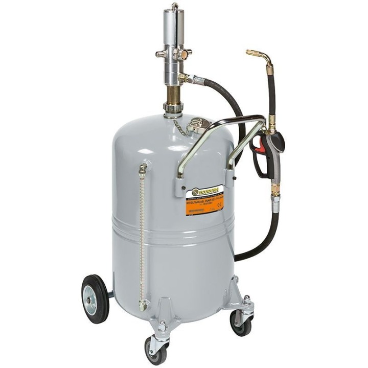 ECODORA 0E35270-S Trolley mounted kit με tank, 65 litres, pneumatic pi