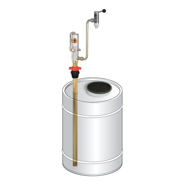 ECODORA 0E37698-S Oil bar για drums με pump p/n 0E35194