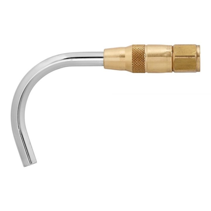 ECODORA 0E38018 Curved semiautimatic drip-catcher nozzle Ø 8 mm
