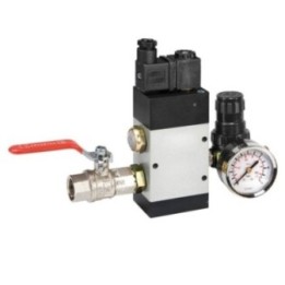 ECODORA 0E39285 Solenoid valve 24 V DC complete με pressure reducer 0–