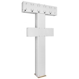 ECODORA 0E39334 Frontal service column με 1 support για 4 hose reels