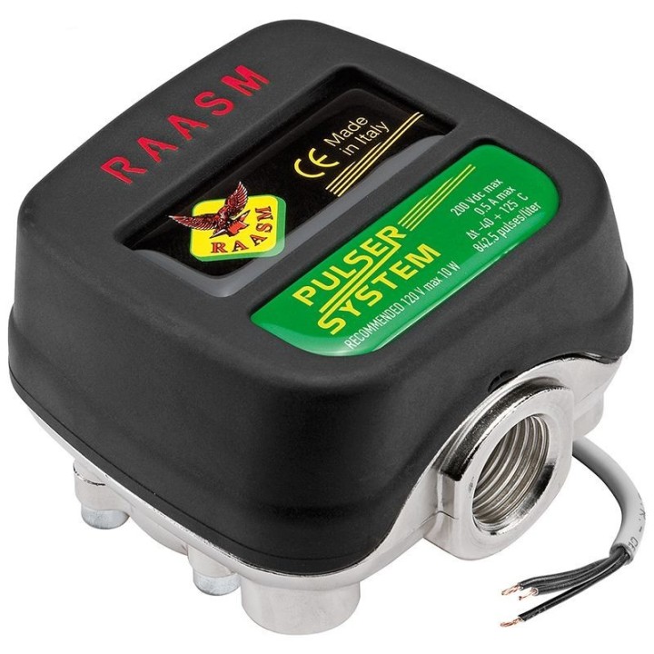 ECODORA 0E39610 Pulser μετρητής για λαδιού με είσοδος-έξοδος G 1/2" (f