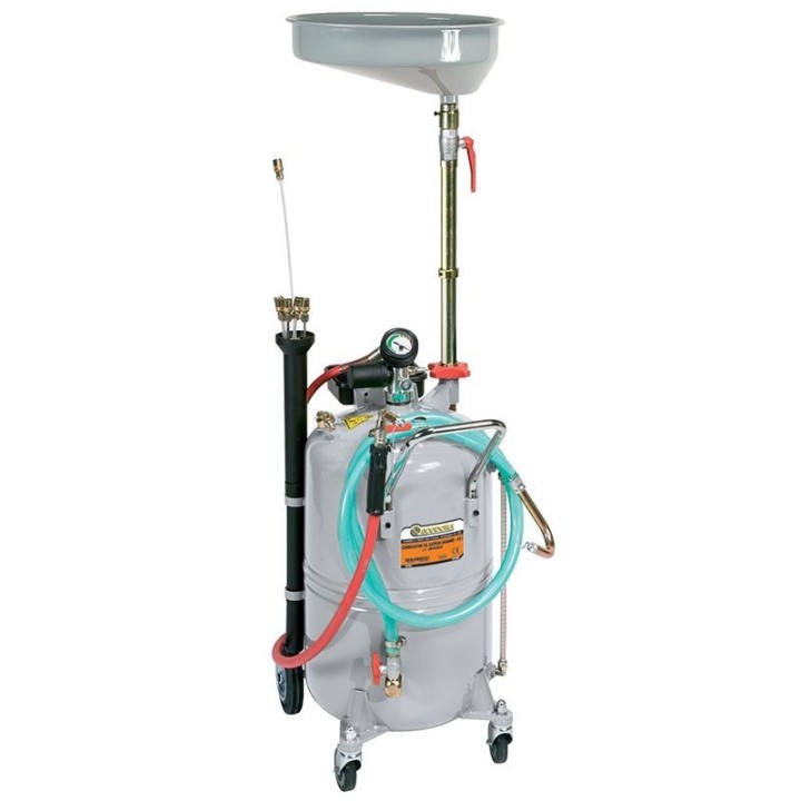 ECODORA 0E44084 Gravity και suction drainer, 80 litres με σετ σωληνακί