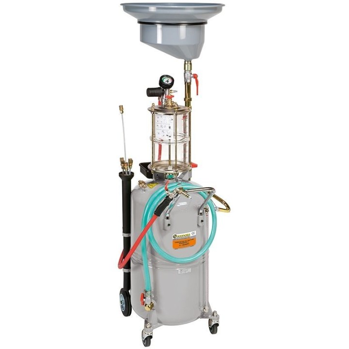 ECODORA 0E44091 Gravity και suction drainer, 90 litres με διαφανή προθ