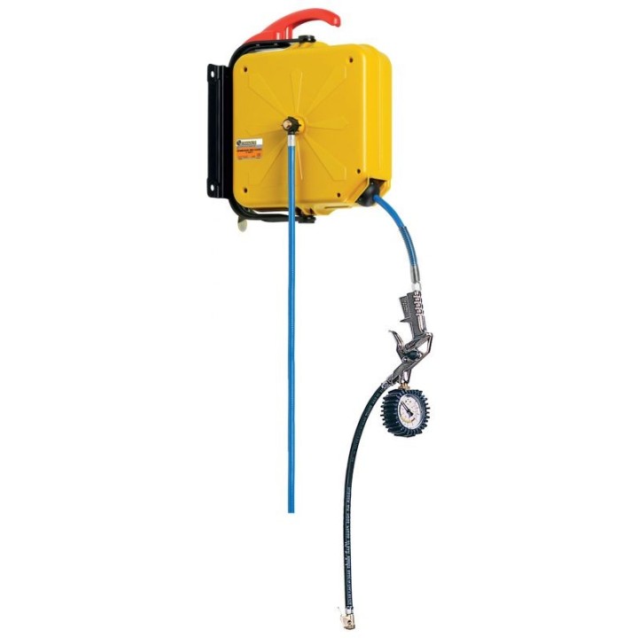 ECODORA 0E52010 Kit καρούλι σωλήνα με πιστόλι φουσκώματος provided με