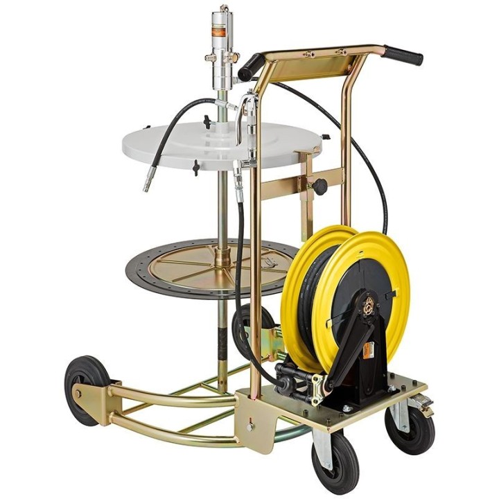 ECODORA 0E64001-S Trolley mounted grease kit για βαρέλια 180–220 kg με