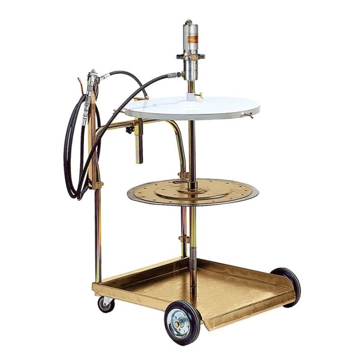 ECODORA 0E64070-S Trolley mounted grease kit για βαρέλια 180–220 kg με