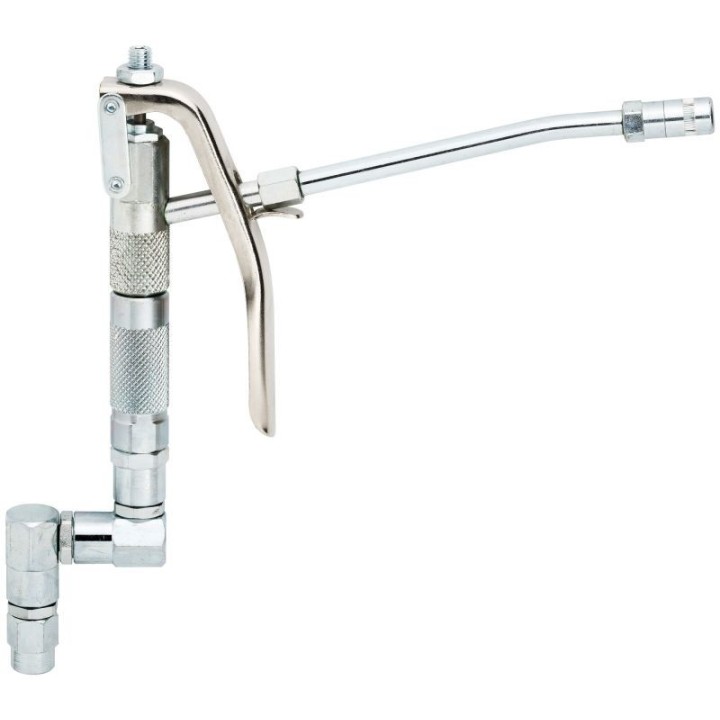 ECODORA 0E66882 Πιστόλι γράσου με rigid terminal, triple swivel joint