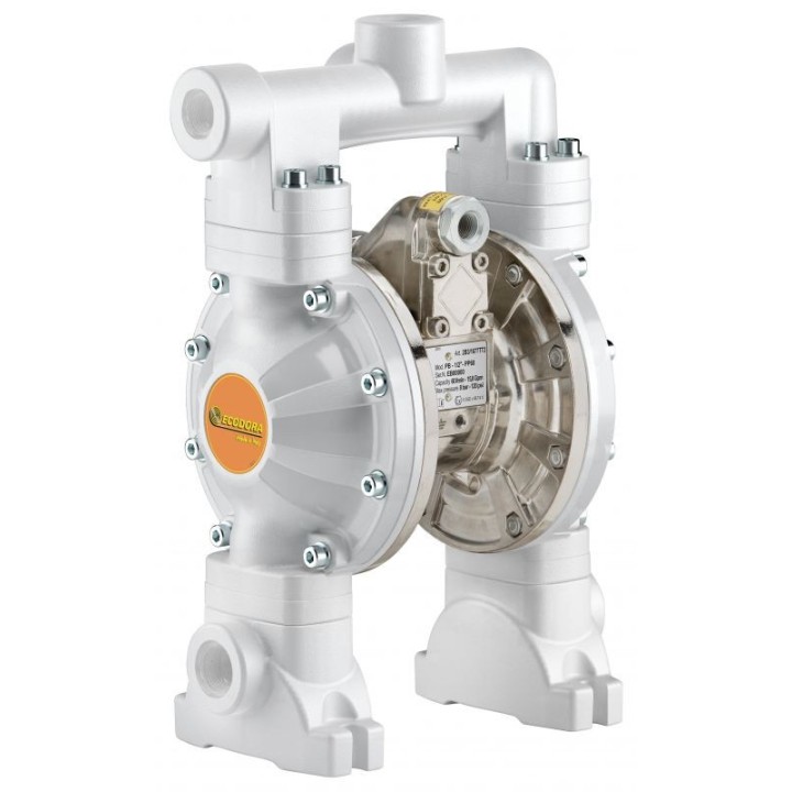 ECODORA 0E2B8/16117NH5 Διαφρ. αντλία Ανοξείδωτος χάλυβας AISI 316 μεμβ